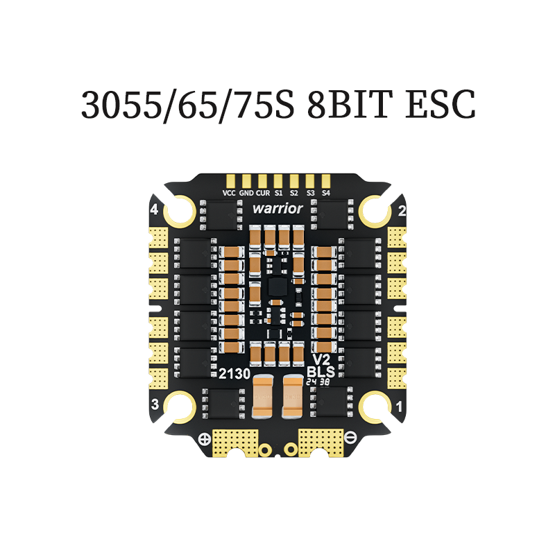 Aocoda-RC  Warrior 3055S/3065S/3075S  55A/65A/75A  4-IN-1  ESC