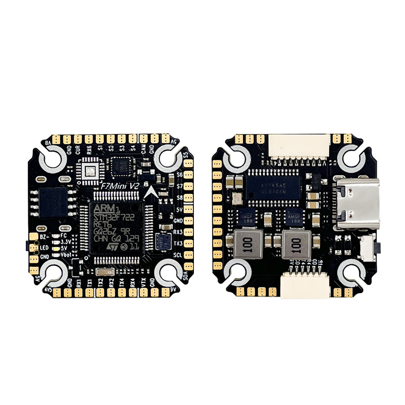Aocoda-RC F722MINI V2 Flight Controller MPU6500 OSD Barometer 16M BlackBox for Racing Drone