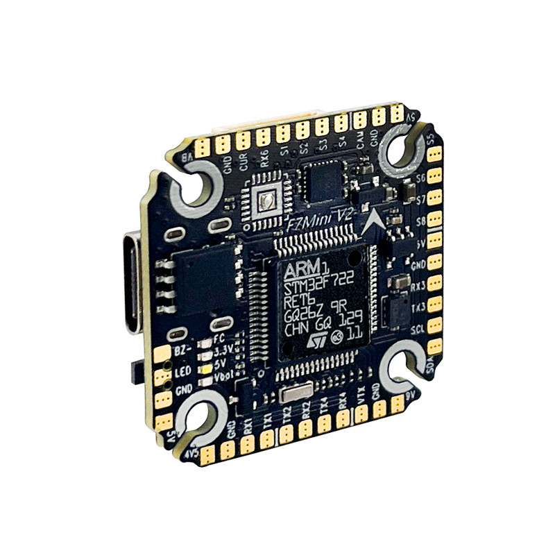 Aocoda-RC F722MINI V2 Flight Controller MPU6500 OSD Barometer 16M BlackBox for Racing Drone