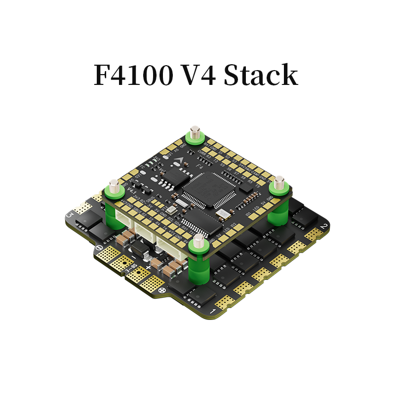 Aocoda-RC F4100 V4 Stack F405 V4 30100 AM32 100A 4in1ESC 30x30mm 3-6S for FPV Freestyle Drone