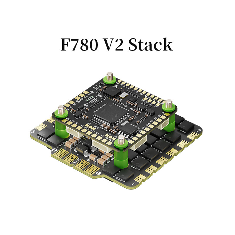 Aocoda-RC F780 V2 Stack F722 V2 3080 AM32 80A 4in1ESC 30x30mm 3-8S for FPV Freestyle Drone