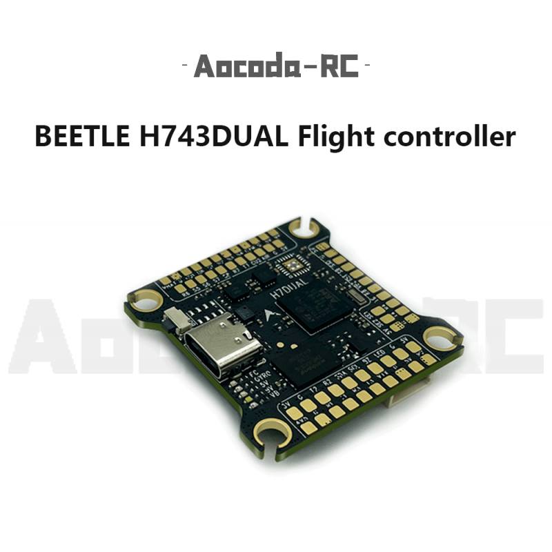 Aocoda-RC H743 flight controller MPU6000x1 BMI270x2 BMP280 BlackBox 128MB for Racing Drone