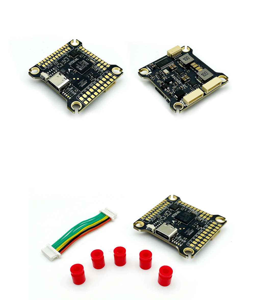 Aocoda-RC H743 flight controller MPU6000x1 BMI270x2 BMP280  BlackBox 128MB for Racing Drone