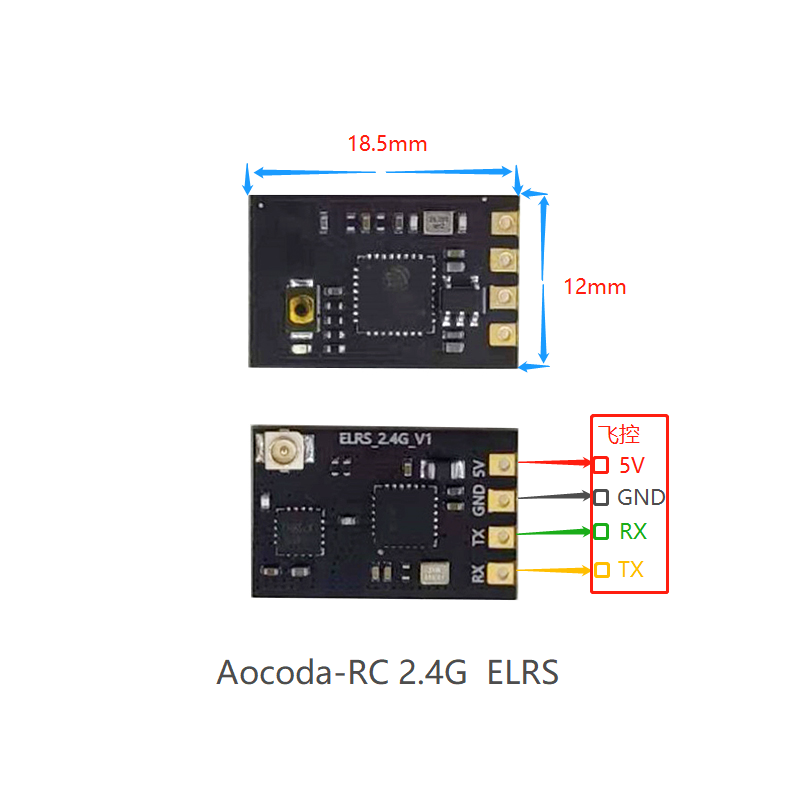 ELRS 915/2.4G Receiver