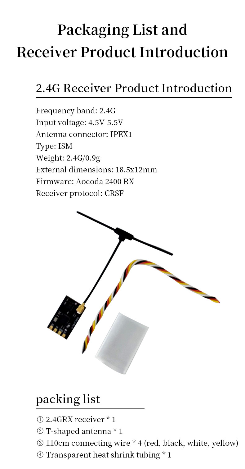 ELRS 915/2.4G Receiver