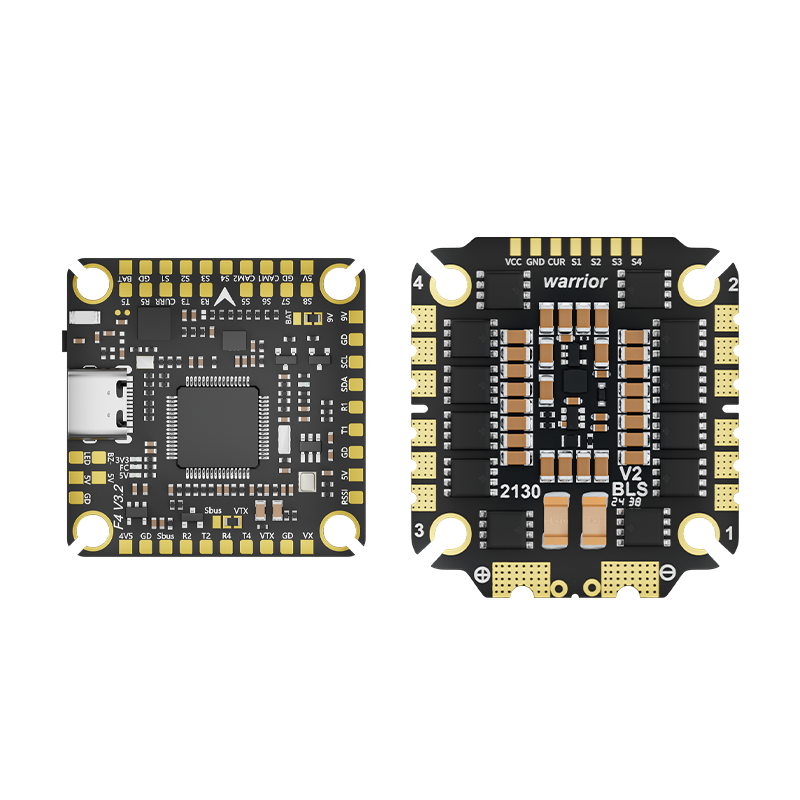 Aocoda-RC F455/65/75S V3.2 Stack F405 V3.2 FC+55A/65A/75A 8BIT 4in1 ESC 30x30mm for FPV Freestyle Drone