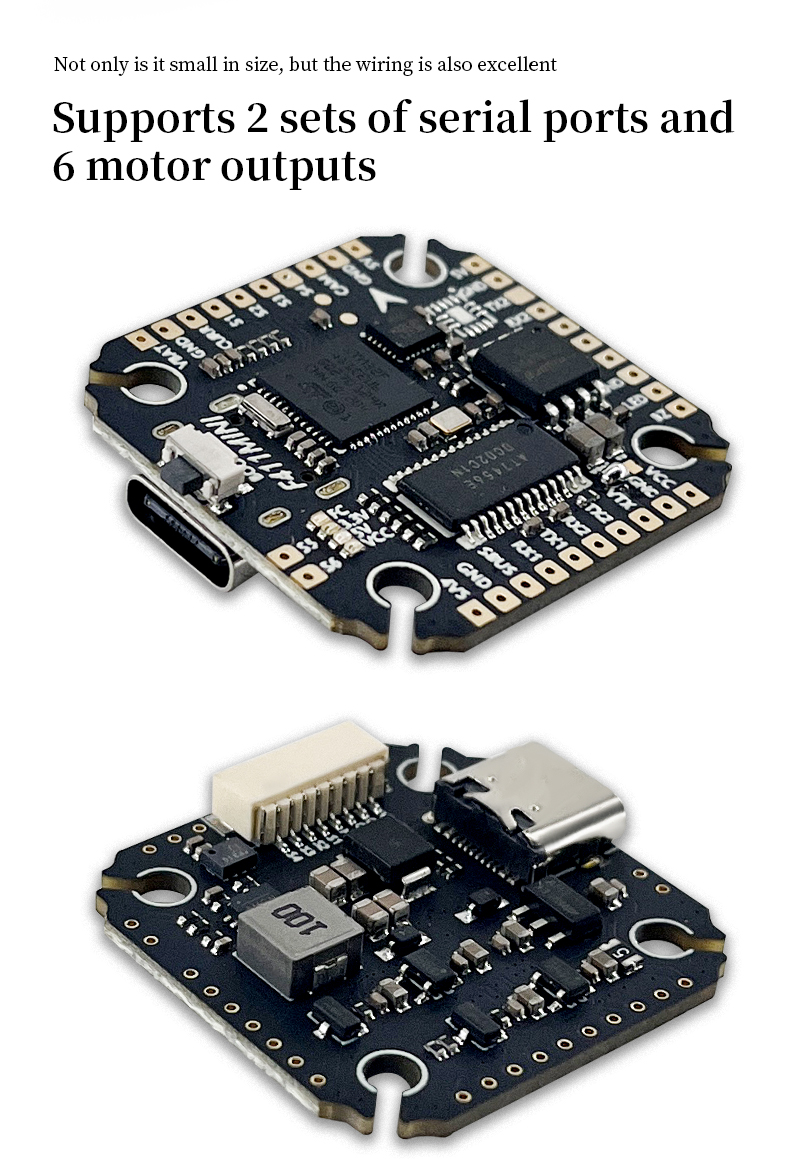Aocoda-RC F411MINI Flight Controller OSD Barometer 2MB Black Box Crossing Aircraft Model FPV