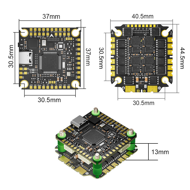 F475 V3 Stack
