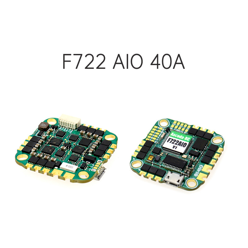 Aoocda-RC F722AIO 40A 6S Blheli-S/Blue-J for Racing Drone