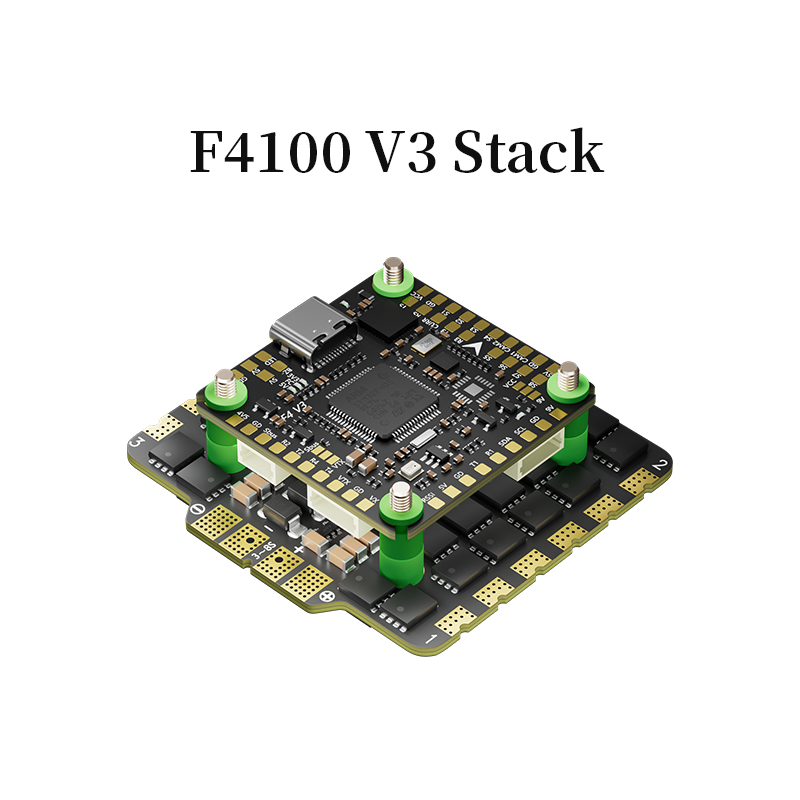 Aocoda-RC F4100 V3 Stack F405 V3 30100 AM32 100A 4in1ESC 30x30mm 3-6S for FPV Freestyle Drone
