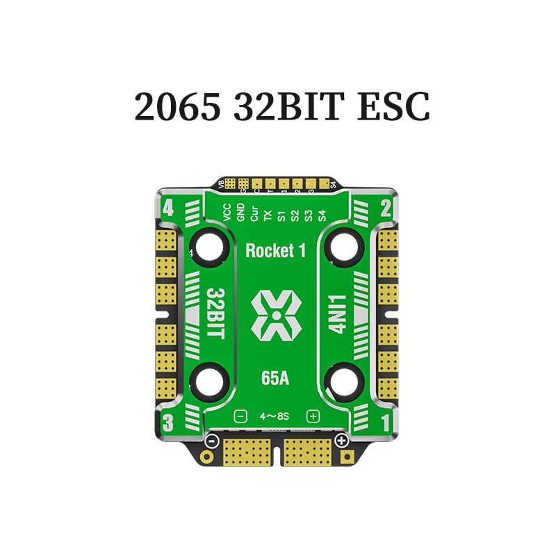 Aocoda-RC 2065 AM32 32Bit 65A 4-IN-1 ESC