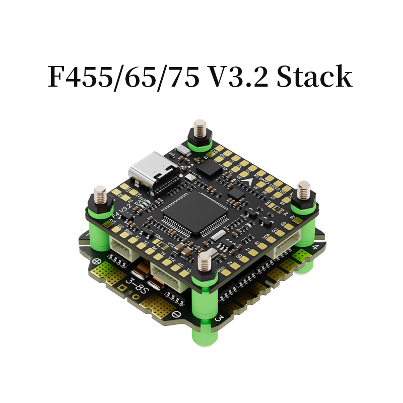 Aocoda-RC F455/65/75 V3.2 Stack F405 V3.2 FC+55A/65A/75A 32BIT 4in1 ESC 30x30mm for FPV Freestyle Drone