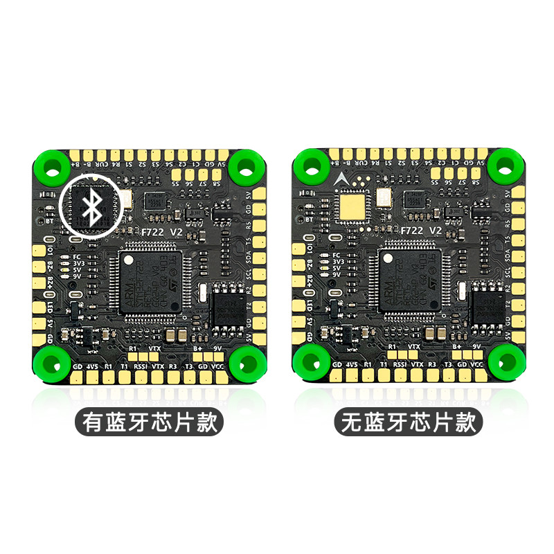 Aocoda-RC F760 Stack F722 V2 FC AM32 60A ESC 30X30mm for Racing Drone