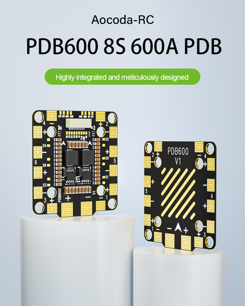 Aocoda-RC PDB600 8S/12S 600A PDB distribution board