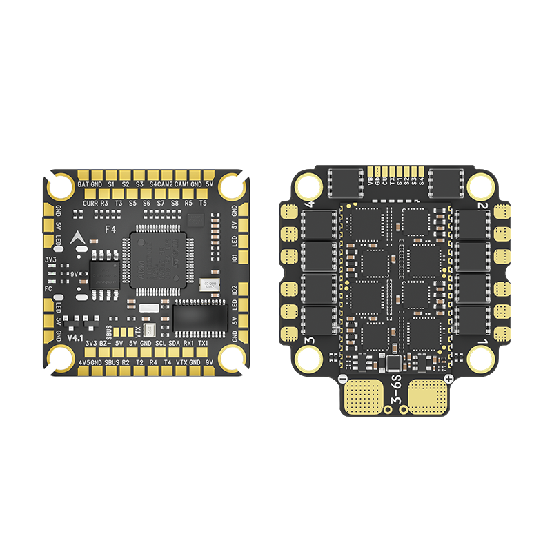 Aocoda-RC F460 V4 Stack F405 V4 3060AM32 60A 4in1ESC 30x30mm 3-6S for FPV Freestyle Drone